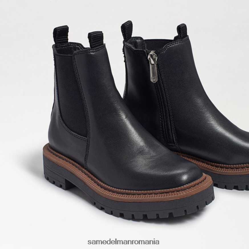 Sam Edelman încălţăminte piele neagra copii laguna chelsea boot HN448Z968