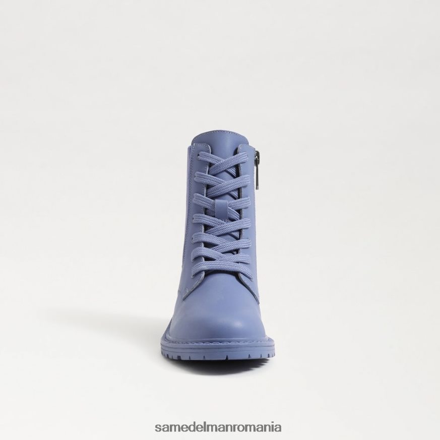 Sam Edelman încălţăminte violet prăfuit copii cizme de luptă lydell HN448Z1011