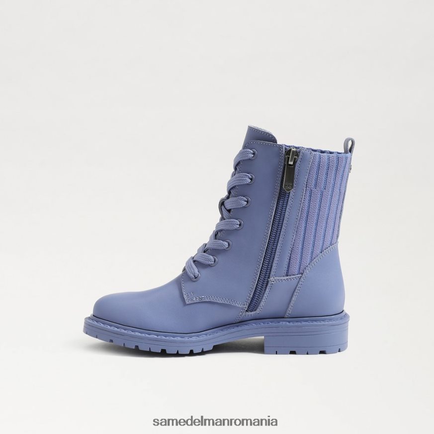 Sam Edelman încălţăminte violet prăfuit copii cizme de luptă lydell HN448Z1011