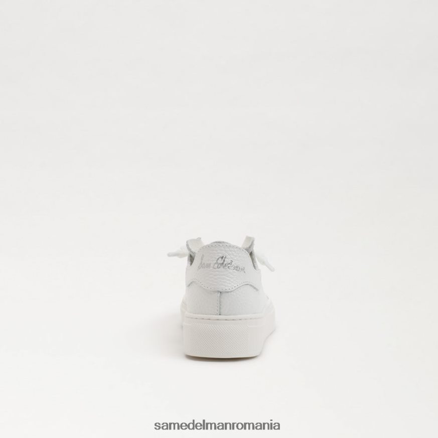 Sam Edelman încălţăminte alb copii pantofi sport cu șireturi HN448Z924