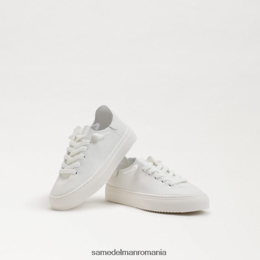 Sam Edelman încălţăminte alb copii pantofi sport cu șireturi HN448Z924