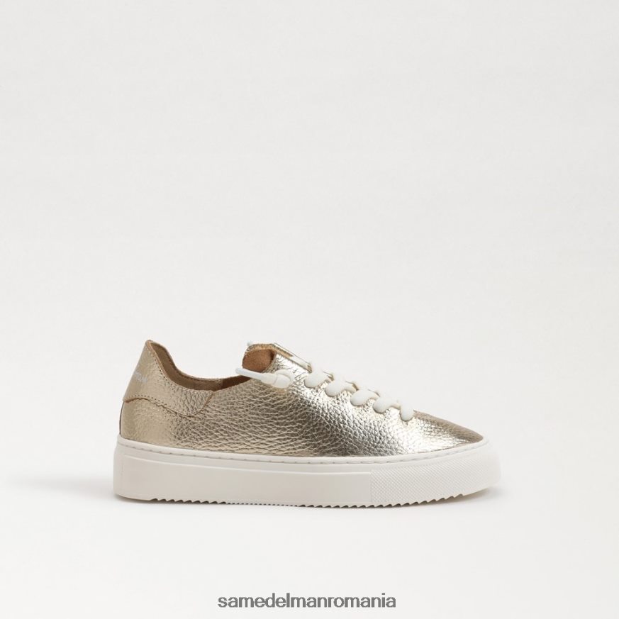 Sam Edelman încălţăminte frunza de aur copii pantofi sport cu șireturi HN448Z925