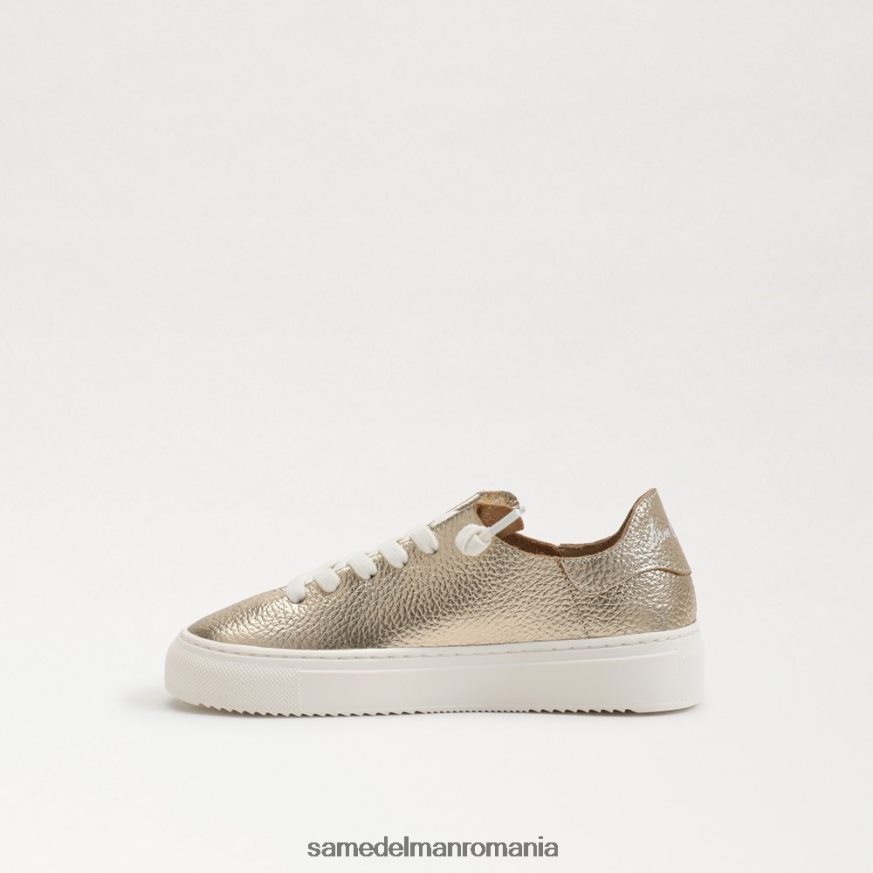 Sam Edelman încălţăminte frunza de aur copii pantofi sport cu șireturi HN448Z925