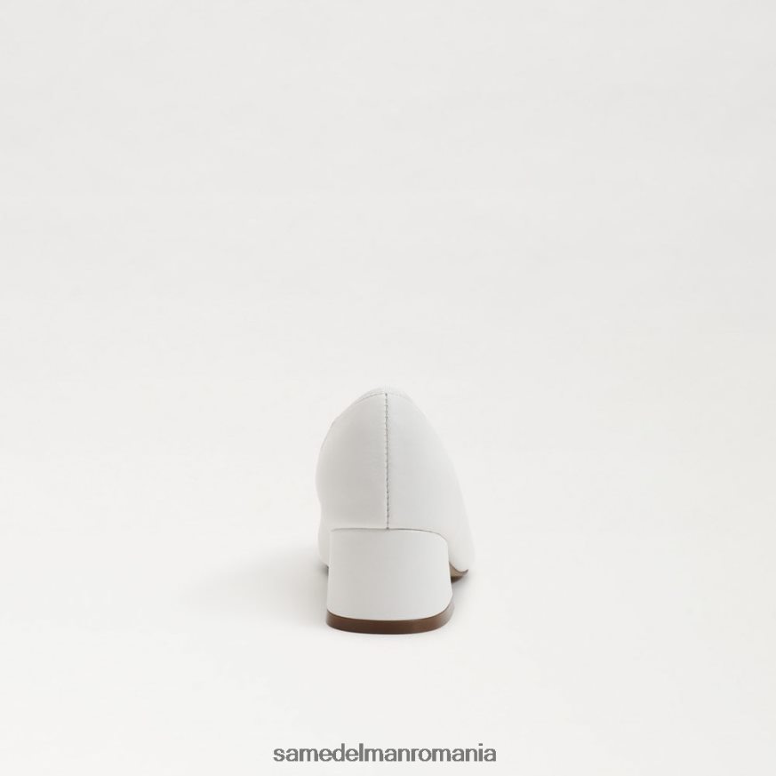 Sam Edelman încălţăminte alb strălucitor copii toc bloc tyra mary jane HN448Z978