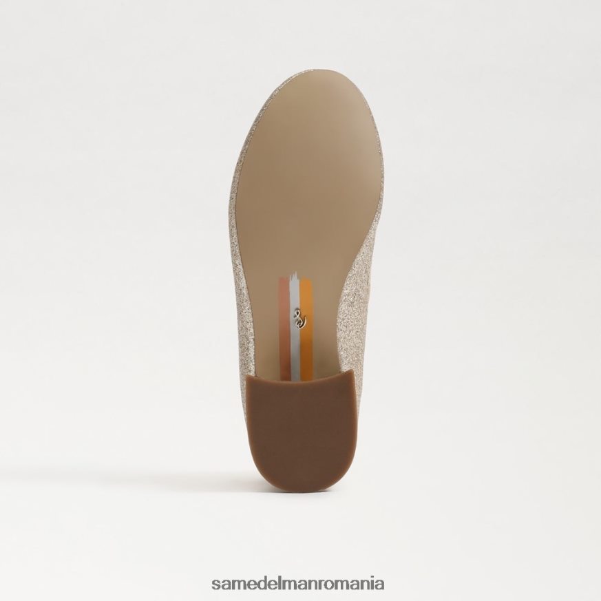 Sam Edelman încălţăminte frunza de aur copii toc bloc tyra mary jane HN448Z980