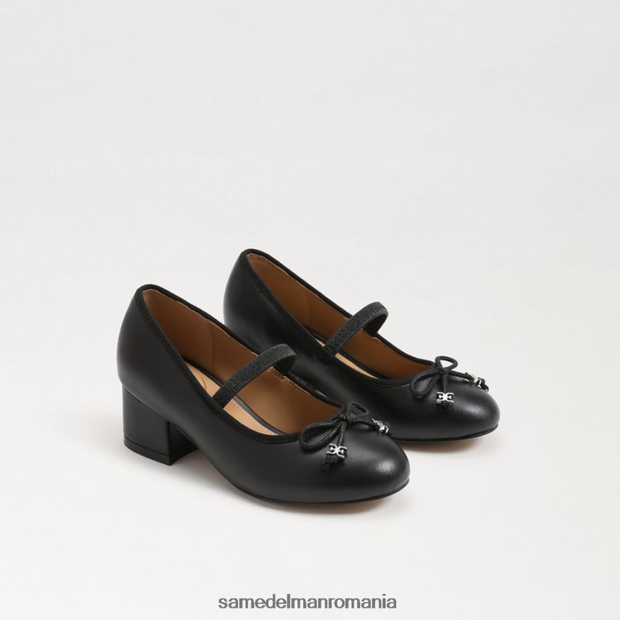 Sam Edelman încălţăminte negru copii toc bloc tyra mary jane HN448Z979