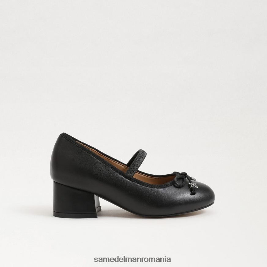 Sam Edelman încălţăminte negru copii toc bloc tyra mary jane HN448Z979