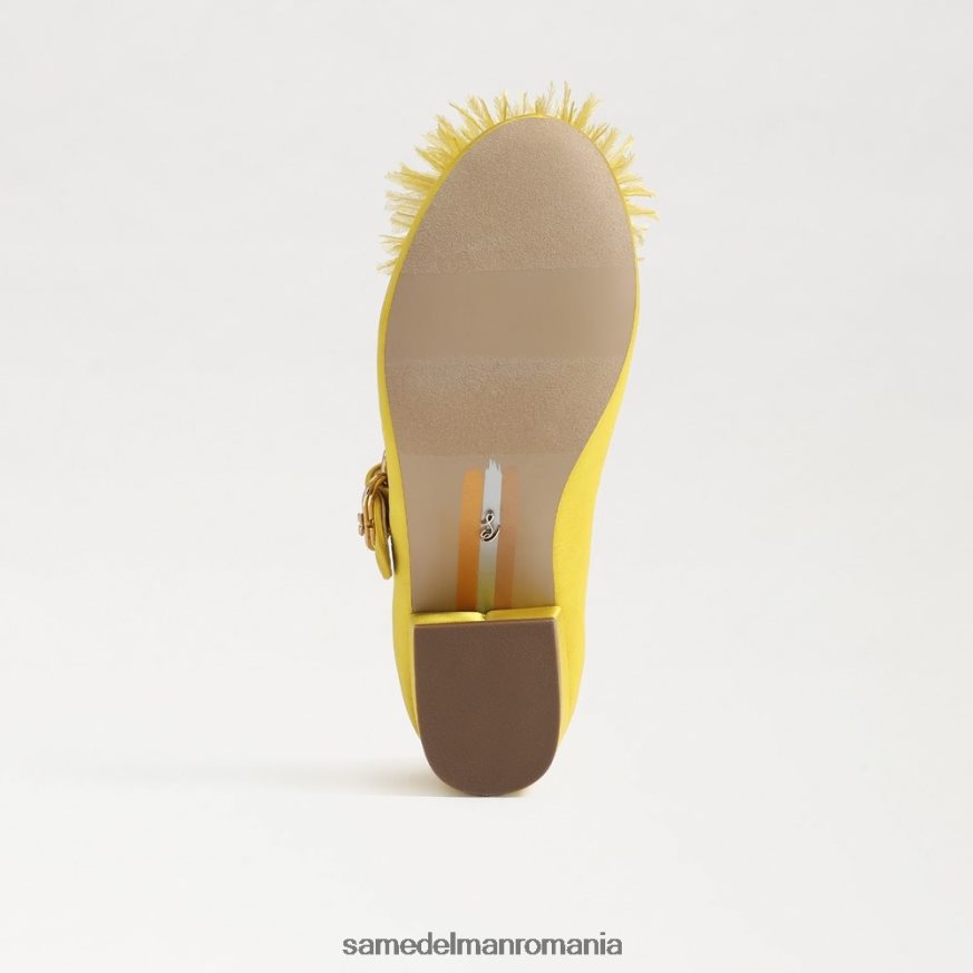 Sam Edelman încălţăminte ocru copii Talia toc bloc mary jane HN448Z1045