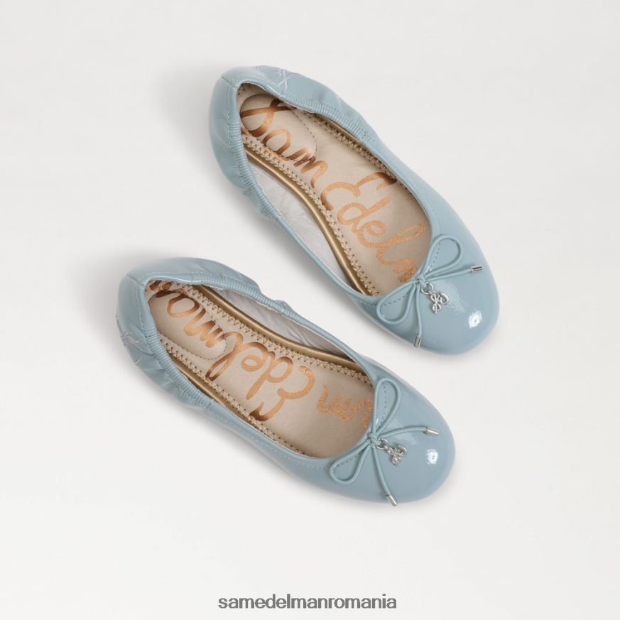 Sam Edelman încălţăminte albastru mareea copii felicia balet flat HN448Z999