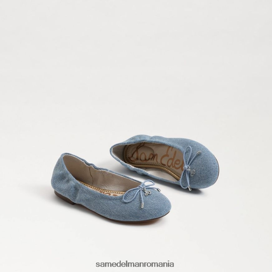 Sam Edelman încălţăminte albastru montrose copii felicia balet flat HN448Z986