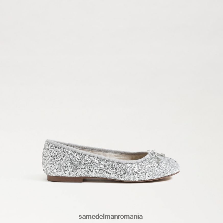 Sam Edelman încălţăminte argint moale copii felicia balet flat HN448Z997