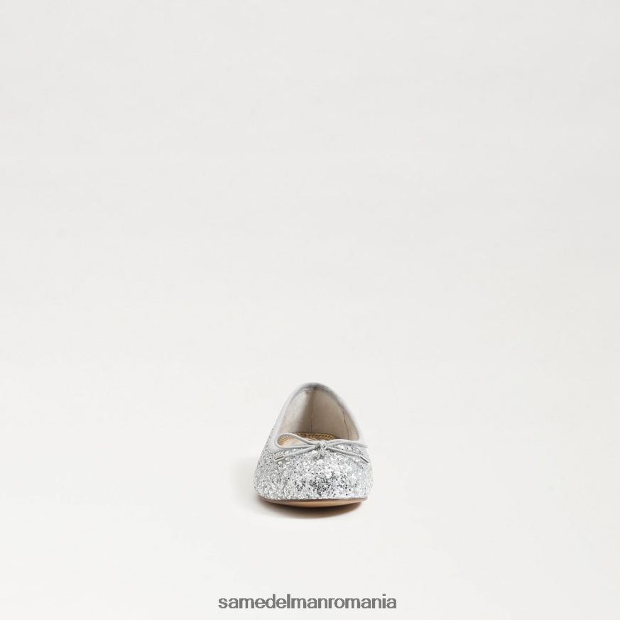 Sam Edelman încălţăminte argint moale copii felicia balet flat HN448Z997