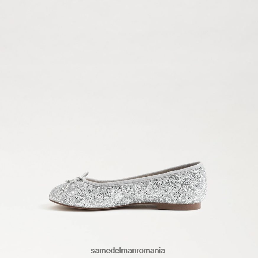 Sam Edelman încălţăminte argint moale copii felicia balet flat HN448Z997