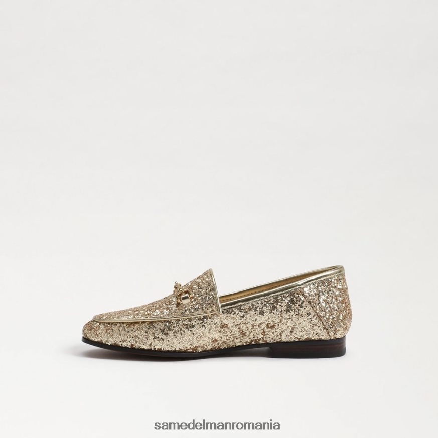 Sam Edelman încălţăminte aur chihlimbar copii loraine bit loafer HN448Z908