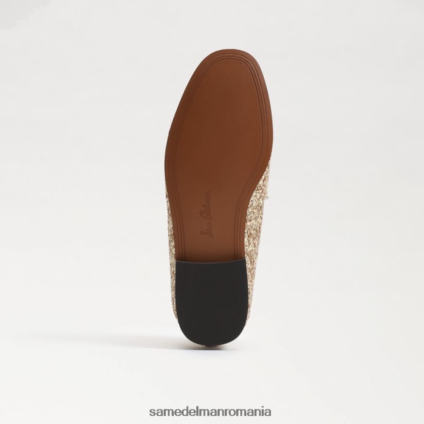 Sam Edelman încălţăminte aur chihlimbar copii loraine bit loafer HN448Z908