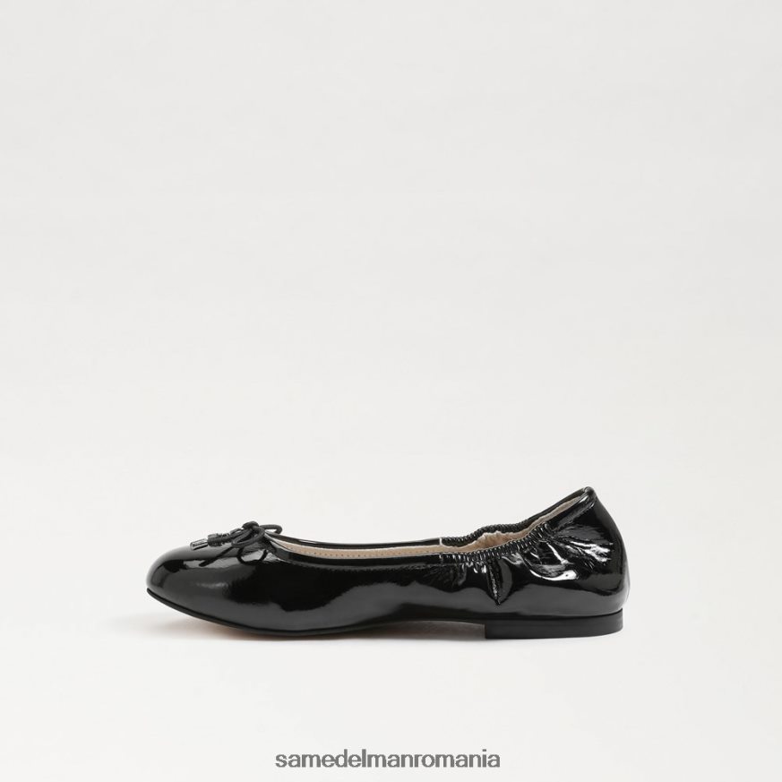 Sam Edelman încălţăminte brevet negru copii felicia balet flat HN448Z998