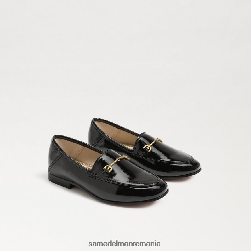 Sam Edelman încălţăminte brevet negru copii loraine bit loafer HN448Z909