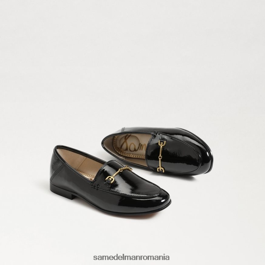 Sam Edelman încălţăminte brevet negru copii loraine bit loafer HN448Z909