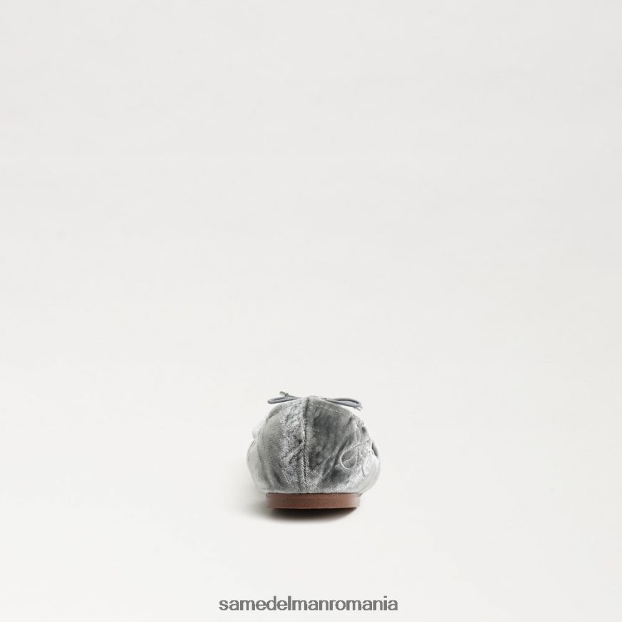 Sam Edelman încălţăminte catifea albastru fumuriu copii felicia balet flat HN448Z982