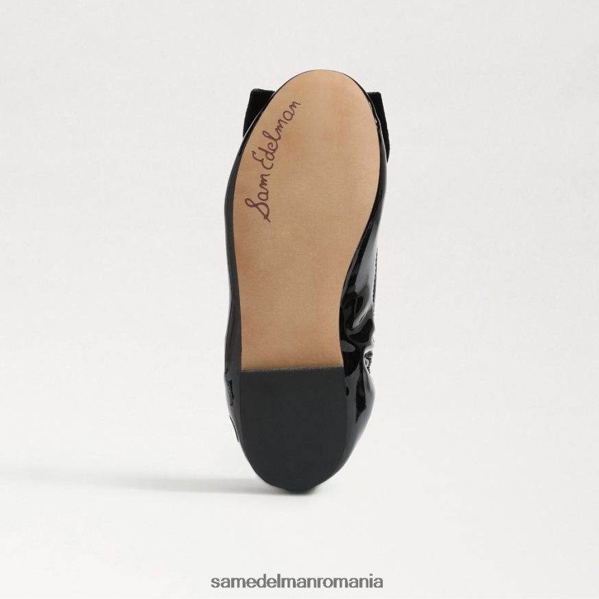 Sam Edelman încălţăminte catifea neagra copii farah balet HN448Z1055