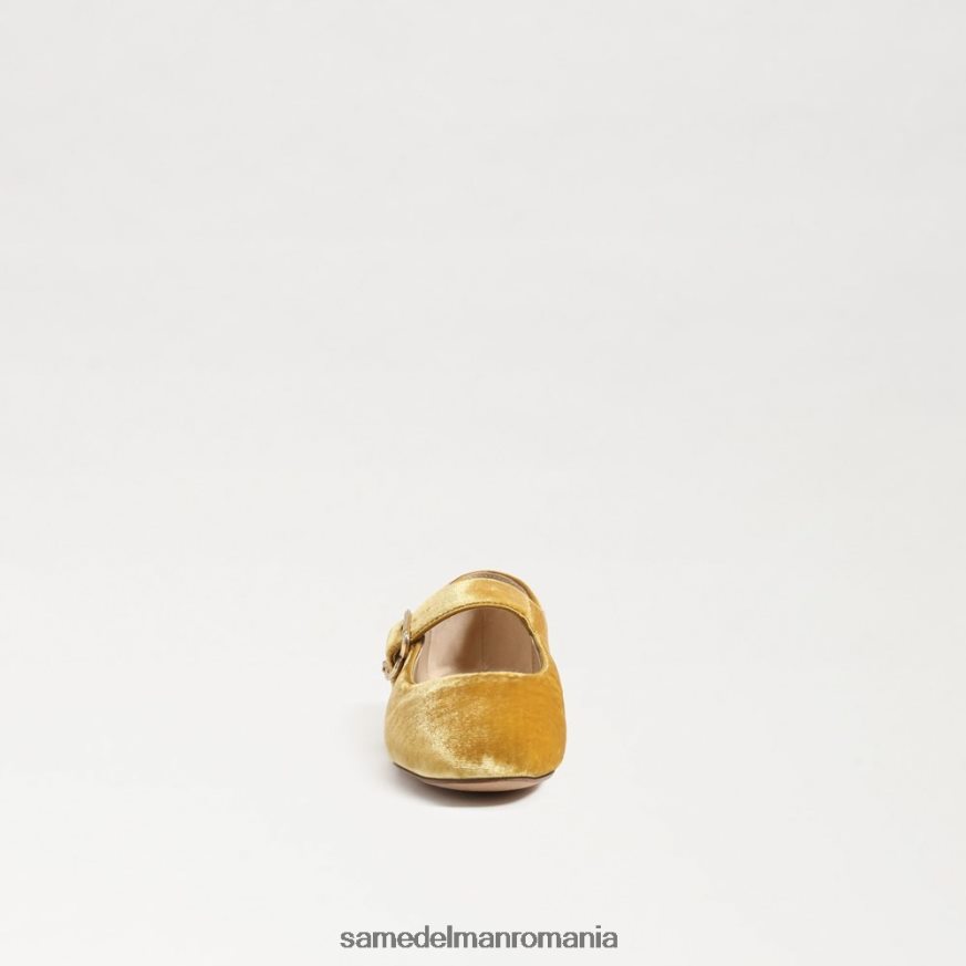 Sam Edelman încălţăminte catifea șofran copii michaela mary jane HN448Z913