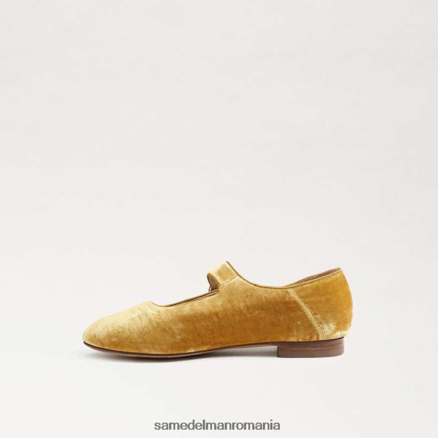 Sam Edelman încălţăminte catifea șofran copii michaela mary jane HN448Z913