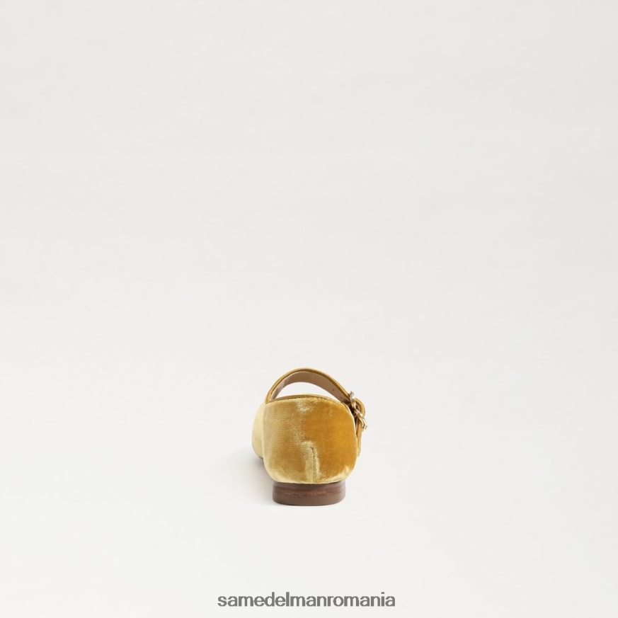 Sam Edelman încălţăminte catifea șofran copii michaela mary jane HN448Z913