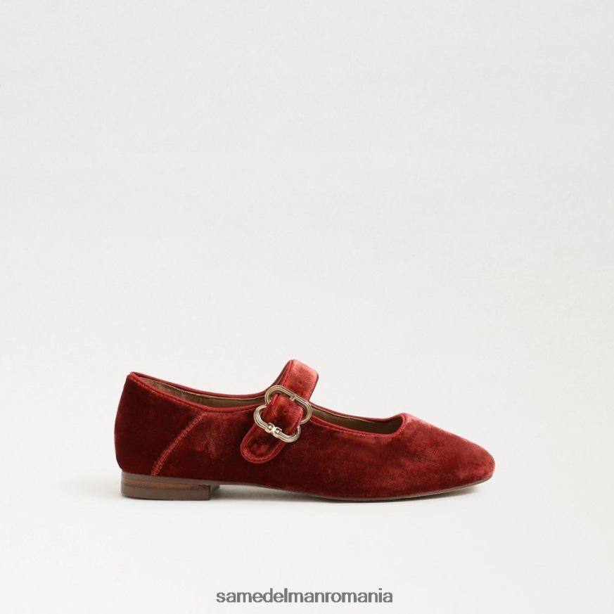 Sam Edelman încălţăminte catifea portocalie canion copii michaela mary jane HN448Z912
