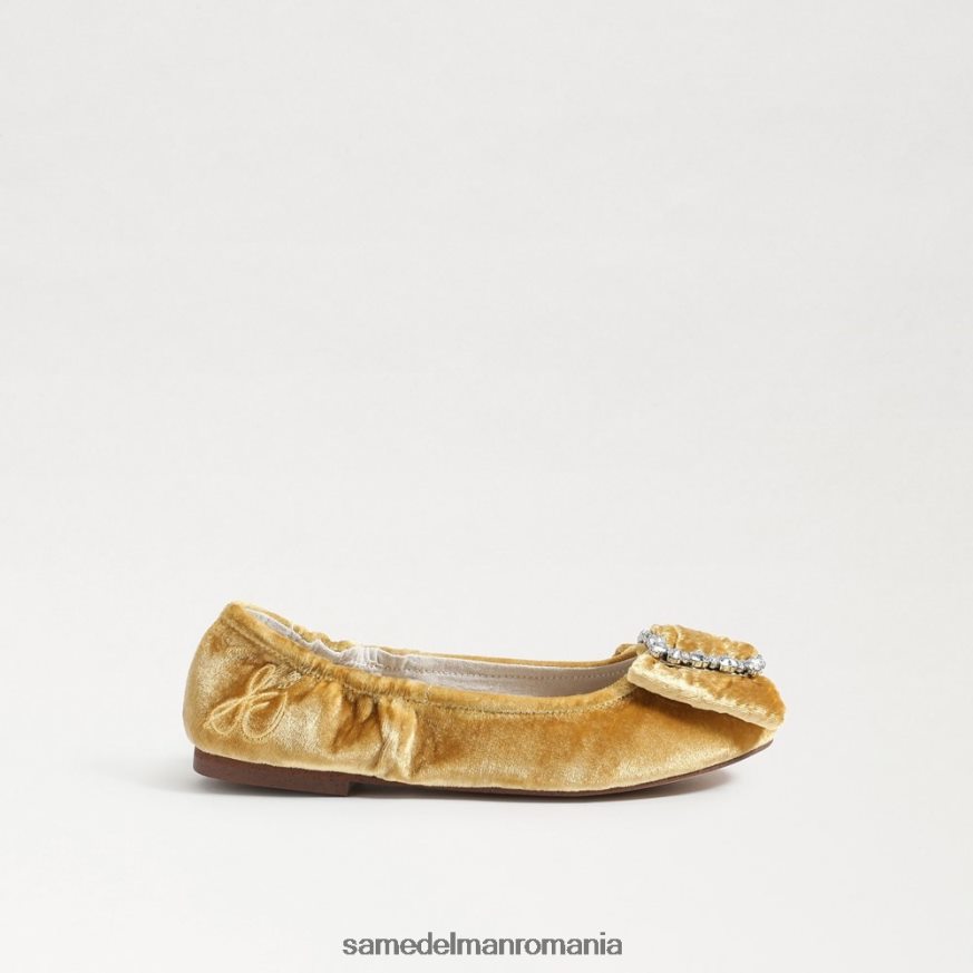 Sam Edelman încălţăminte catifea safran copii farah balet HN448Z1056