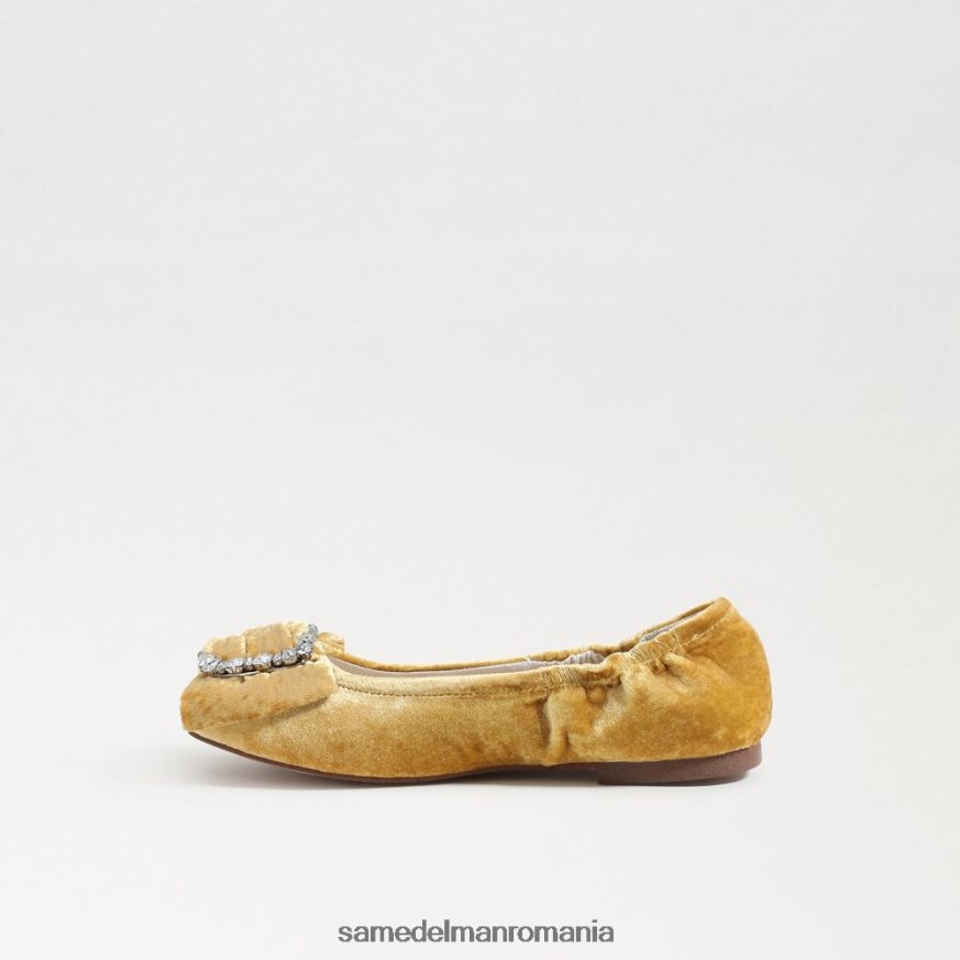 Sam Edelman încălţăminte catifea safran copii farah balet HN448Z1056
