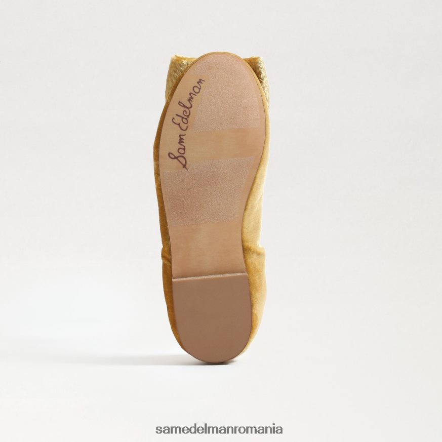 Sam Edelman încălţăminte catifea safran copii farah balet HN448Z1056