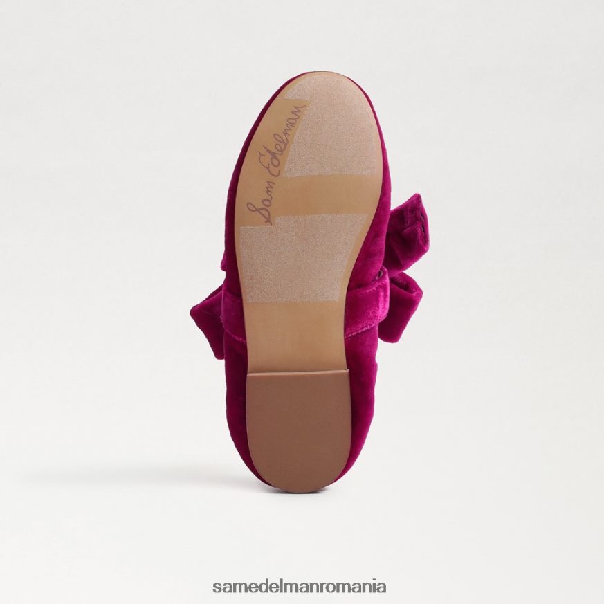 Sam Edelman încălţăminte catifea zmeură copii balet felicity HN448Z1022