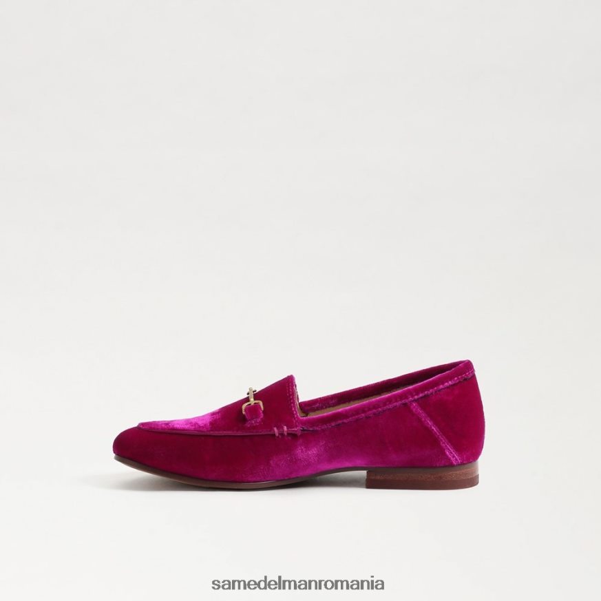 Sam Edelman încălţăminte catifea zmeură copii loraine bit loafer HN448Z895