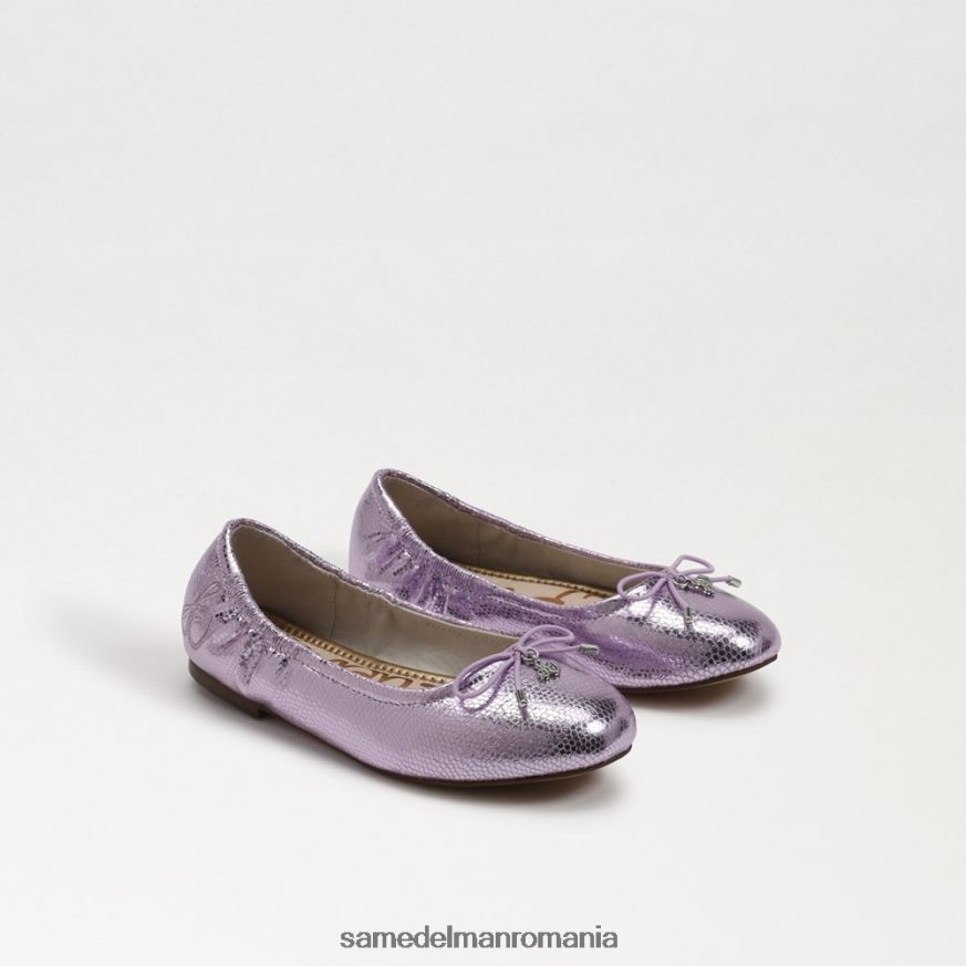 Sam Edelman încălţăminte cuarț liliac copii felicia balet flat HN448Z994
