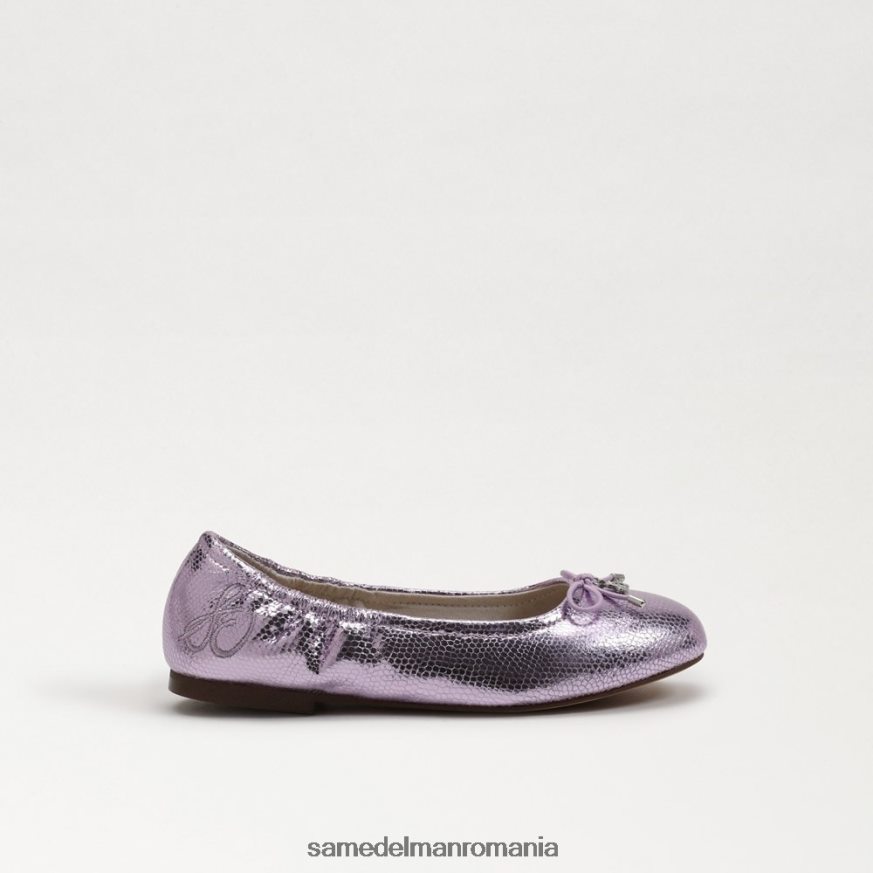 Sam Edelman încălţăminte cuarț liliac copii felicia balet flat HN448Z994