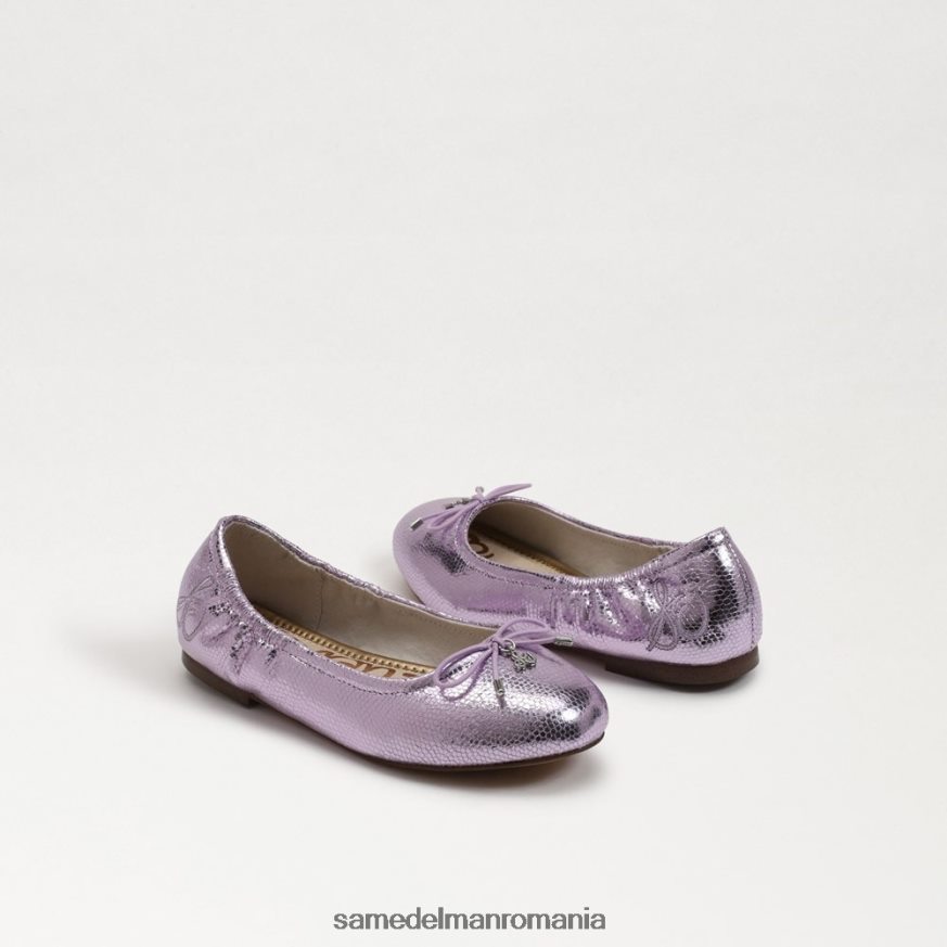 Sam Edelman încălţăminte cuarț liliac copii felicia balet flat HN448Z994