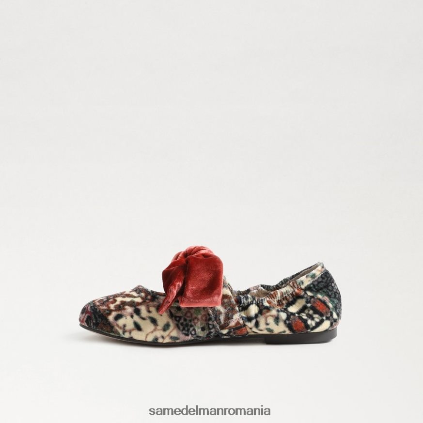 Sam Edelman încălţăminte fildeș/portocaliu copii balet felicity HN448Z1021