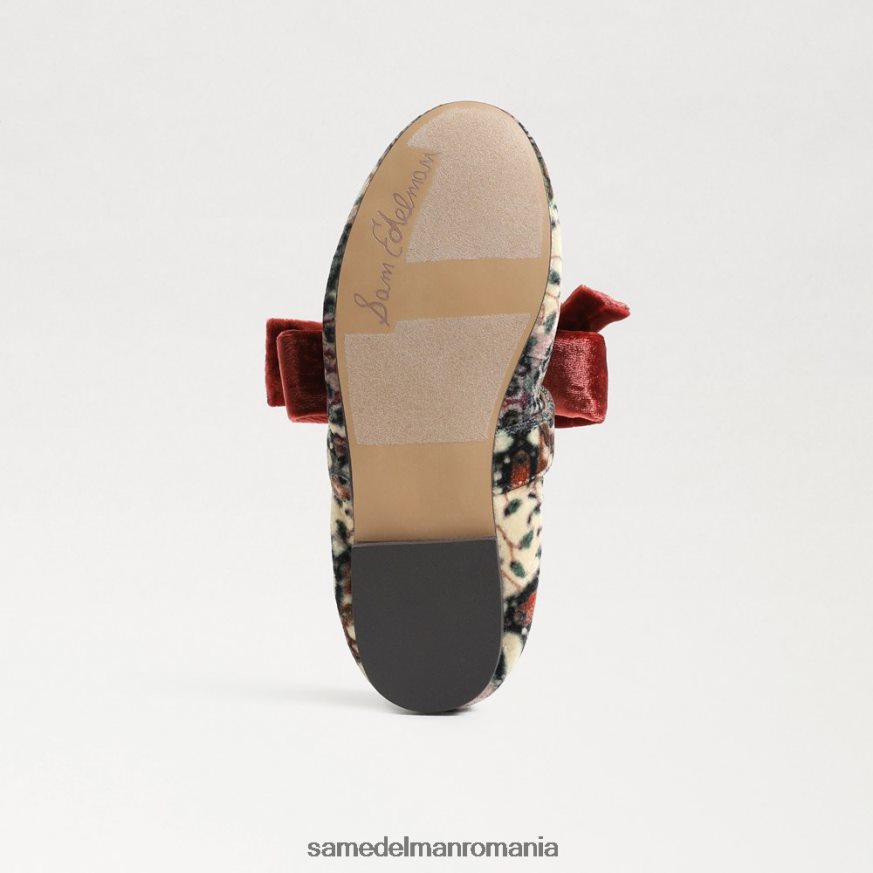 Sam Edelman încălţăminte fildeș/portocaliu copii balet felicity HN448Z1021