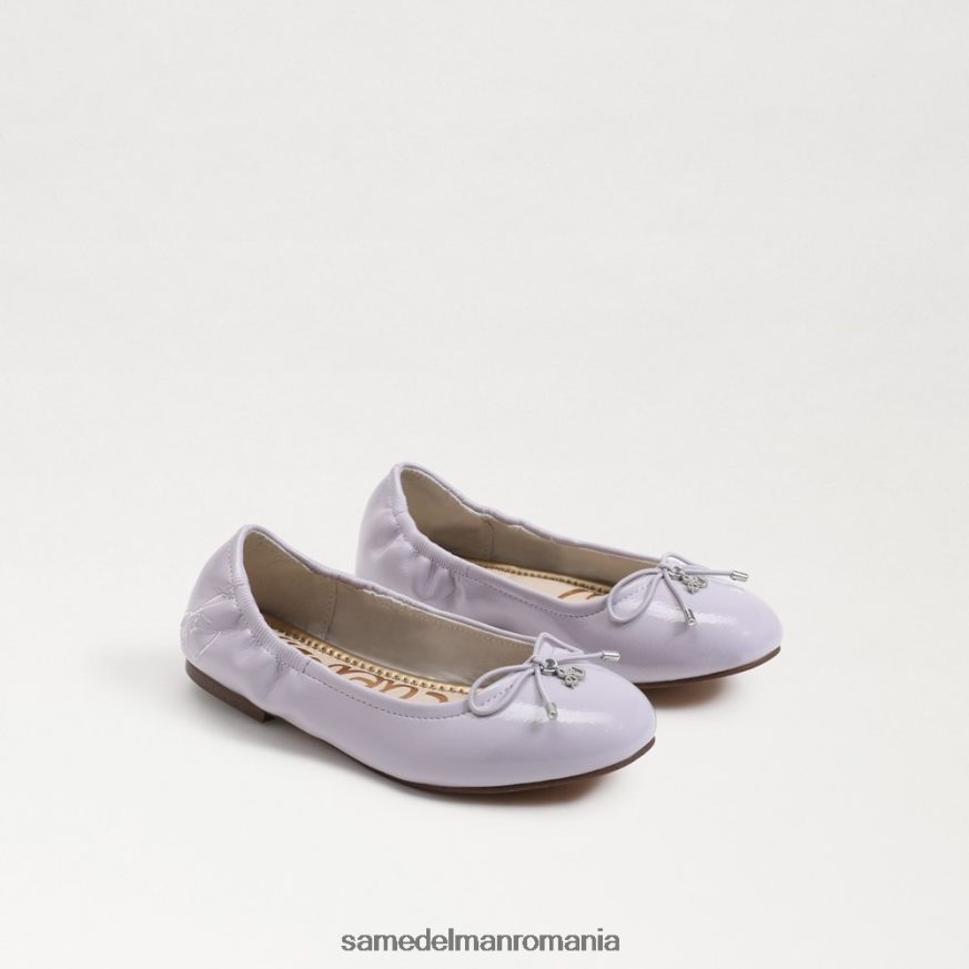 Sam Edelman încălţăminte liliac moale copii felicia balet flat HN448Z1000