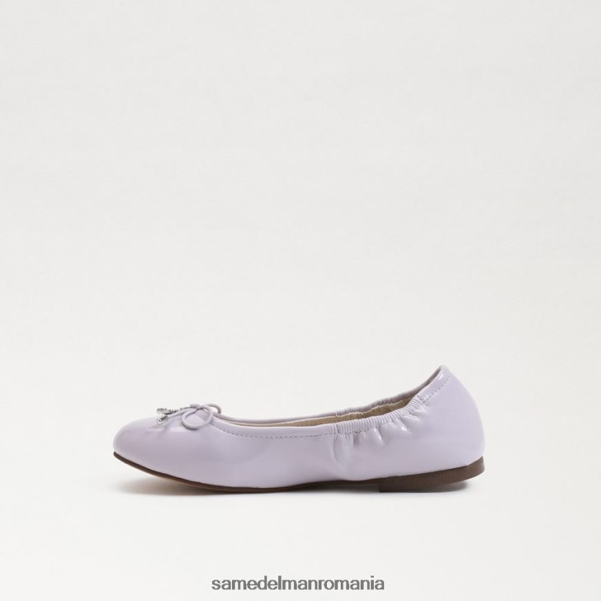 Sam Edelman încălţăminte liliac moale copii felicia balet flat HN448Z1000
