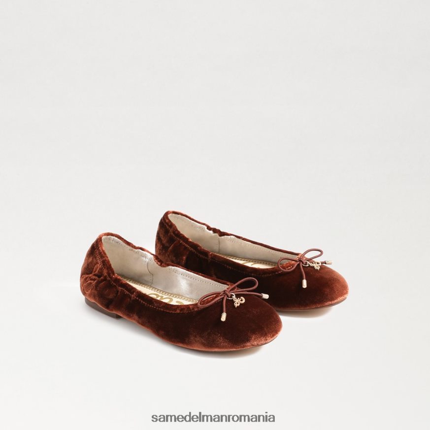 Sam Edelman încălţăminte maro copii felicia balet flat HN448Z985
