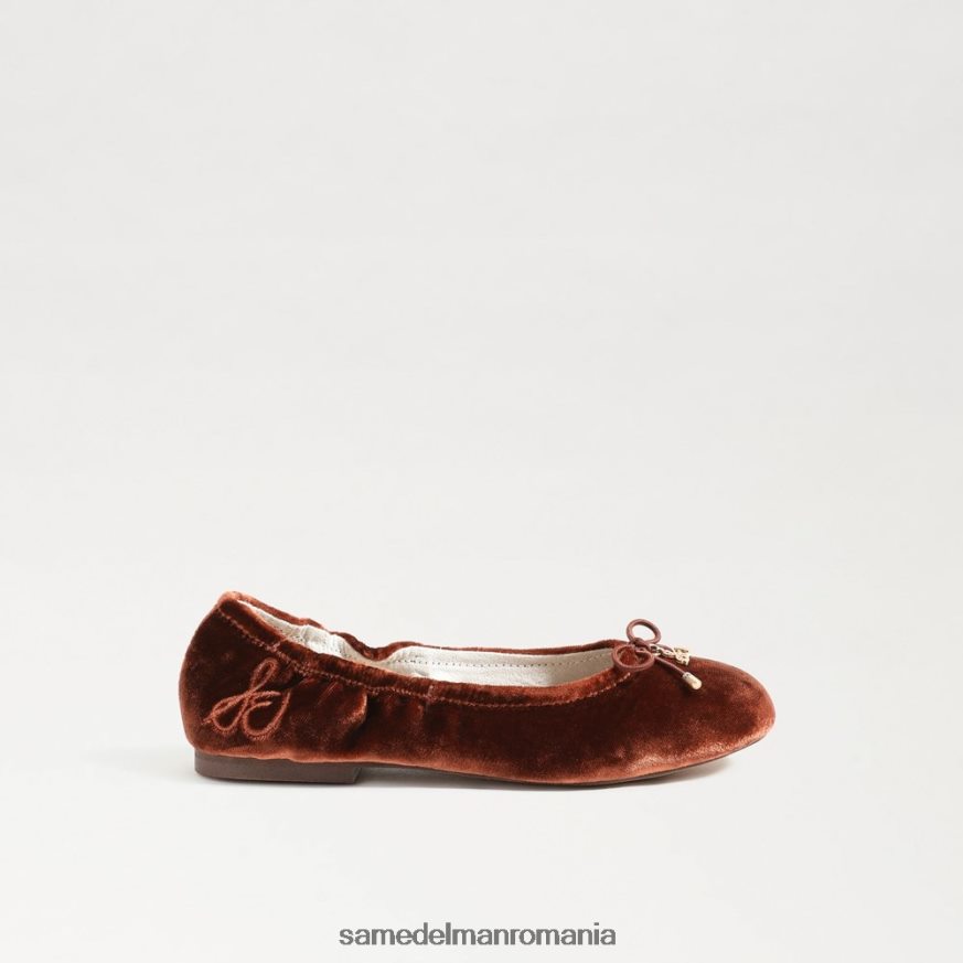 Sam Edelman încălţăminte maro copii felicia balet flat HN448Z985