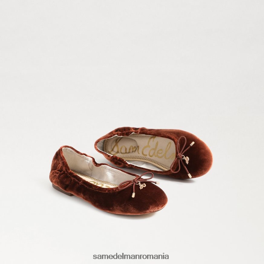 Sam Edelman încălţăminte maro copii felicia balet flat HN448Z985