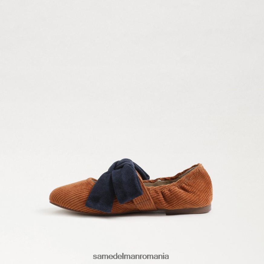 Sam Edelman încălţăminte mustar/marin copii balet felicity HN448Z1020