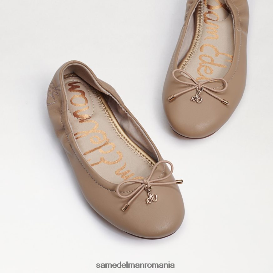 Sam Edelman încălţăminte piele clasică nud copii felicia balet flat HN448Z987