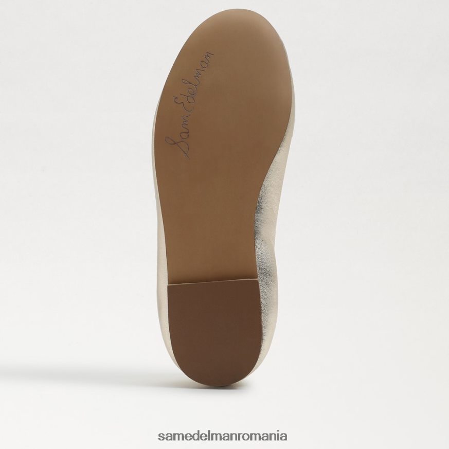 Sam Edelman încălţăminte piele cu frunze de aur copii felicia balet flat HN448Z993