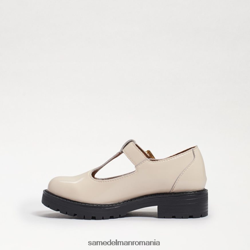 Sam Edelman încălţăminte piele cutie de fildeș modernă copii taelor lug talpa loafer HN448Z928