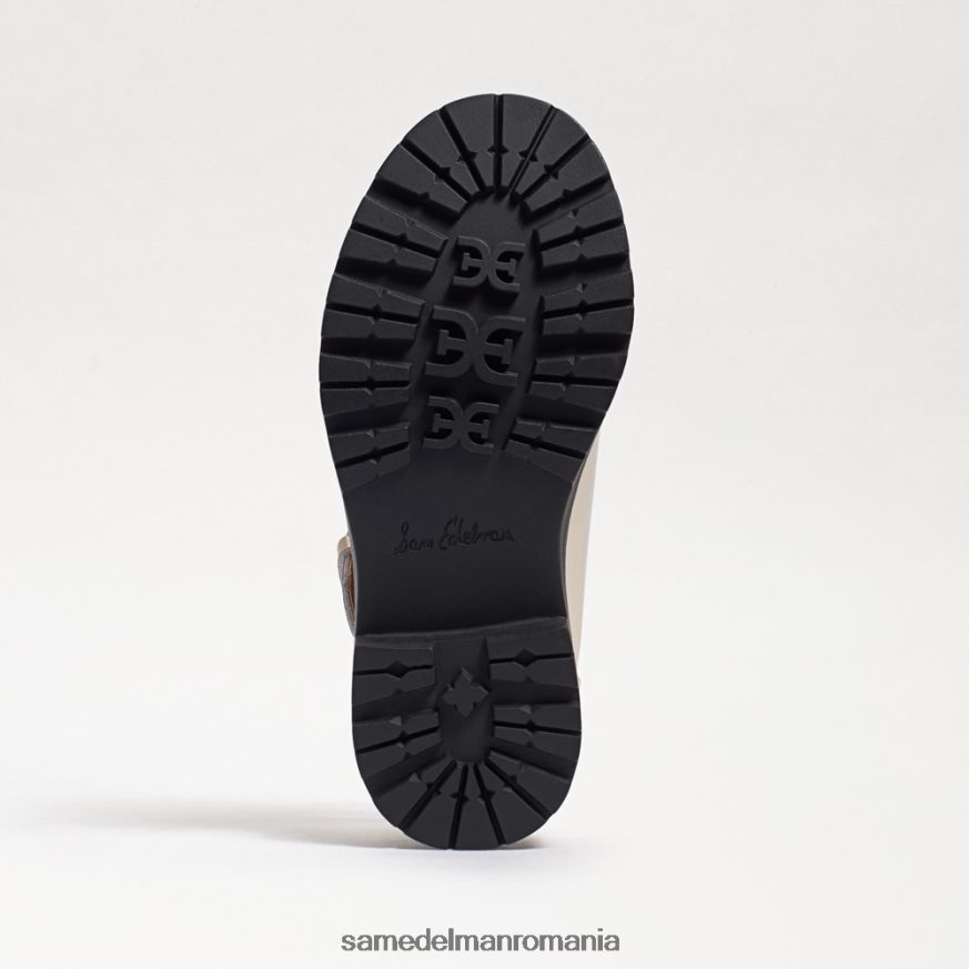 Sam Edelman încălţăminte piele cutie de fildeș modernă copii taelor lug talpa loafer HN448Z928