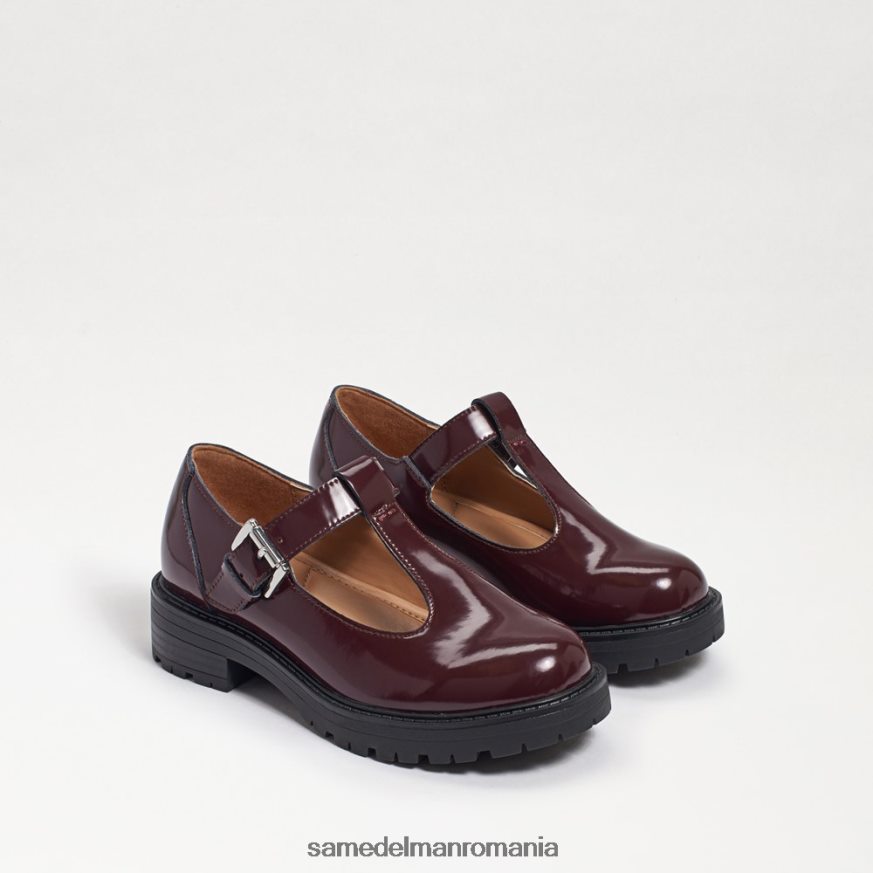 Sam Edelman încălţăminte piele cutie malbec copii taelor lug talpa loafer HN448Z929