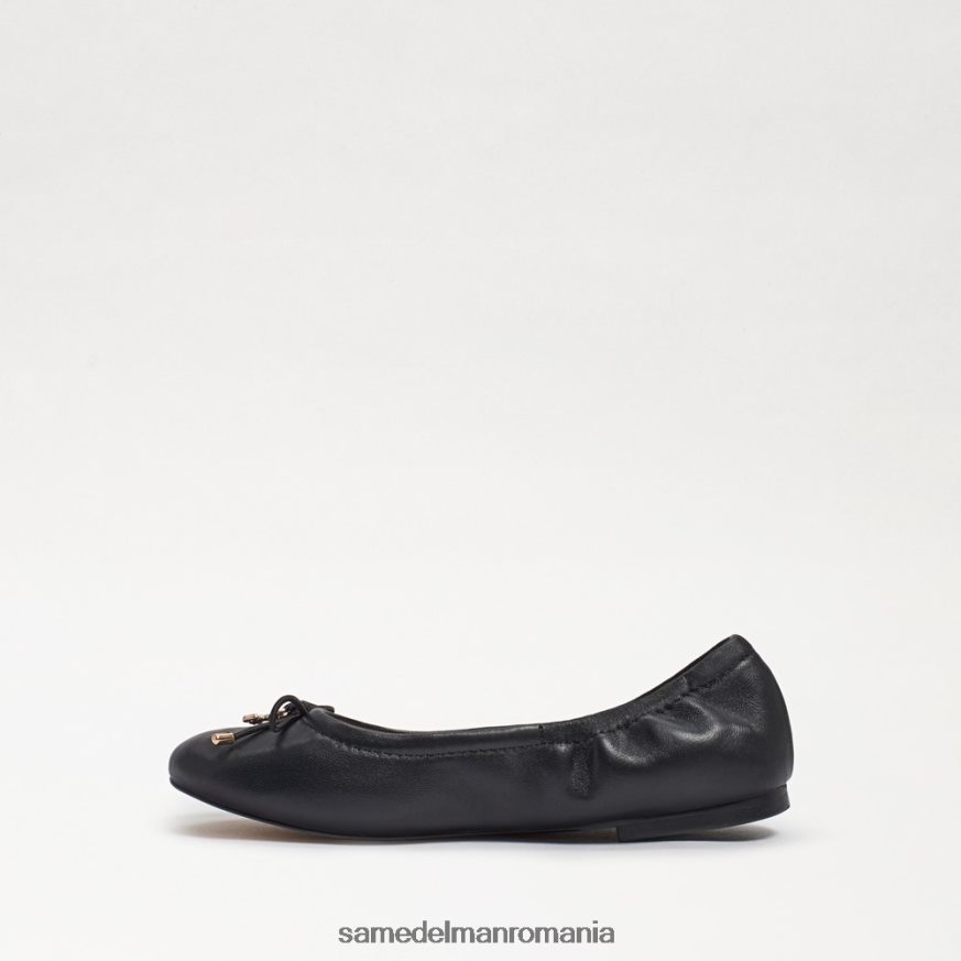 Sam Edelman încălţăminte piele neagra copii felicia balet flat HN448Z988
